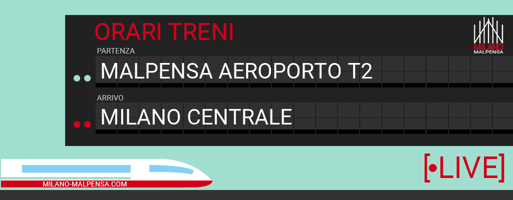 malpensa aeroporto t2 milano centrale